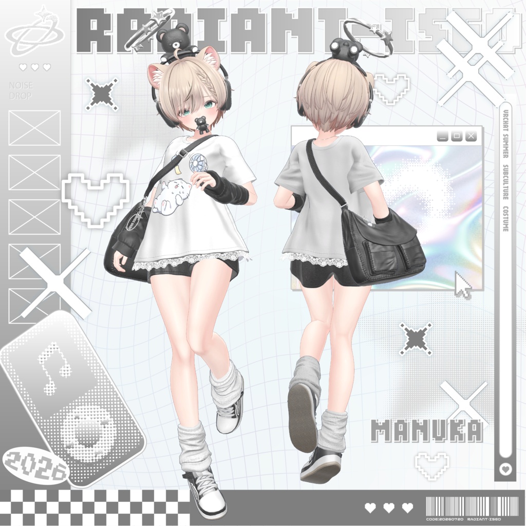 【💟💫NOISE DROP💫💟】 18アバター対応Radiant-iseo