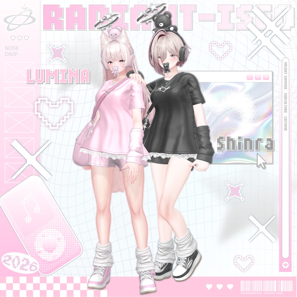 【💟💫NOISE DROP💫💟】 18アバター対応Radiant-iseo
