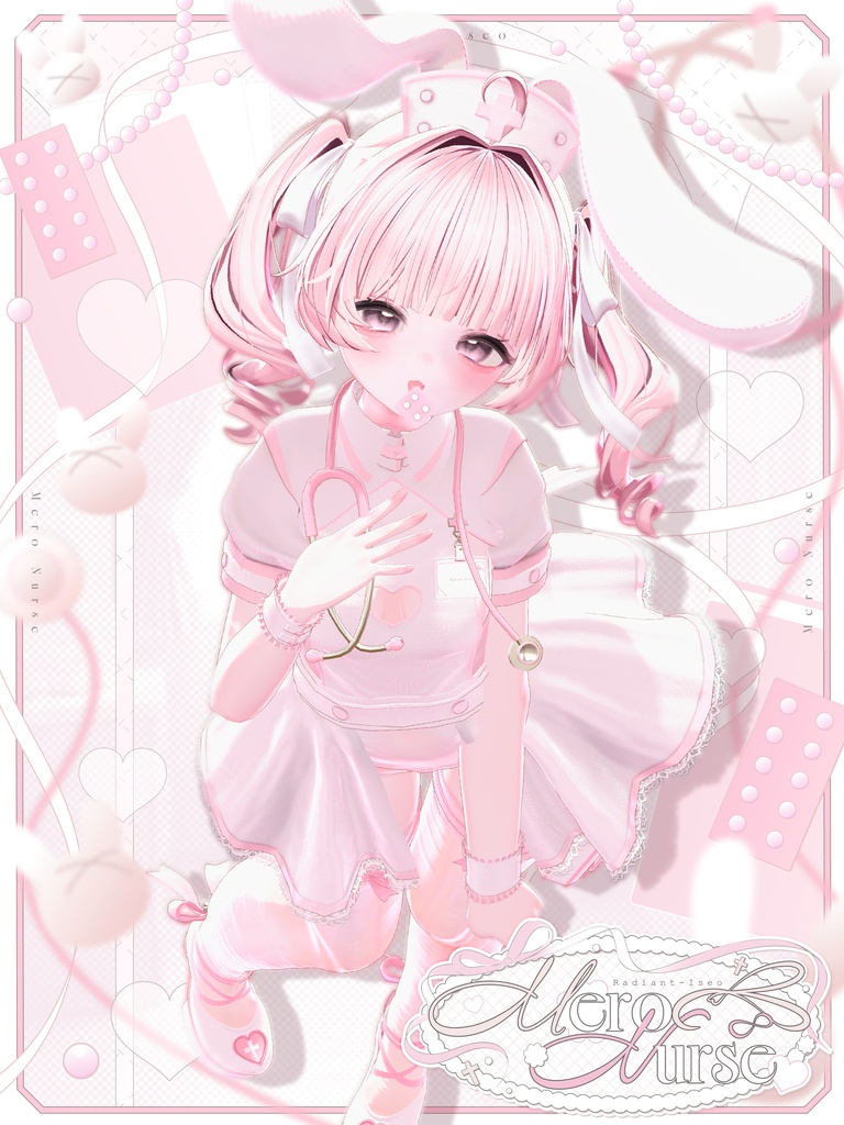 【🩺🩷メロナース🩷🩺】Mero nurse 16アバター対応Radiant-iseo