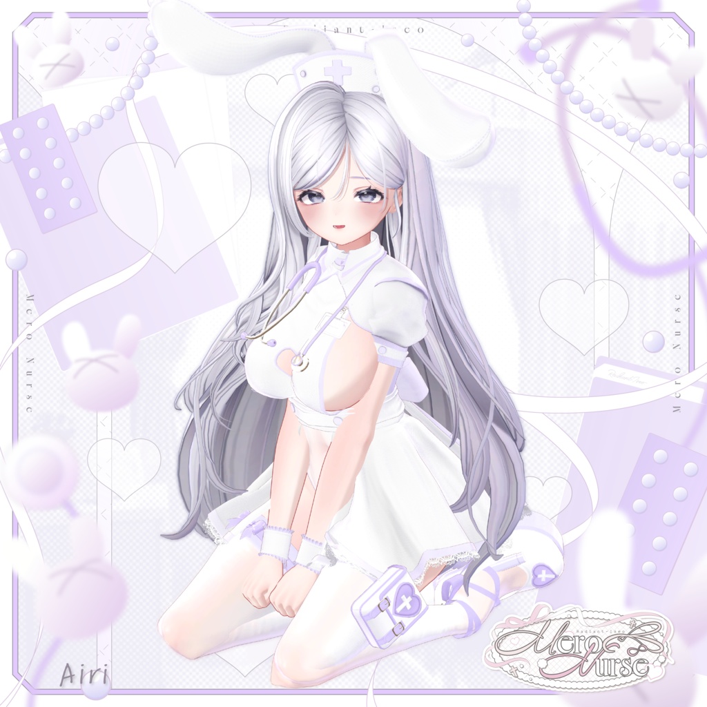 【🩺🩷メロナース🩷🩺】Mero nurse 16アバター対応Radiant-iseo