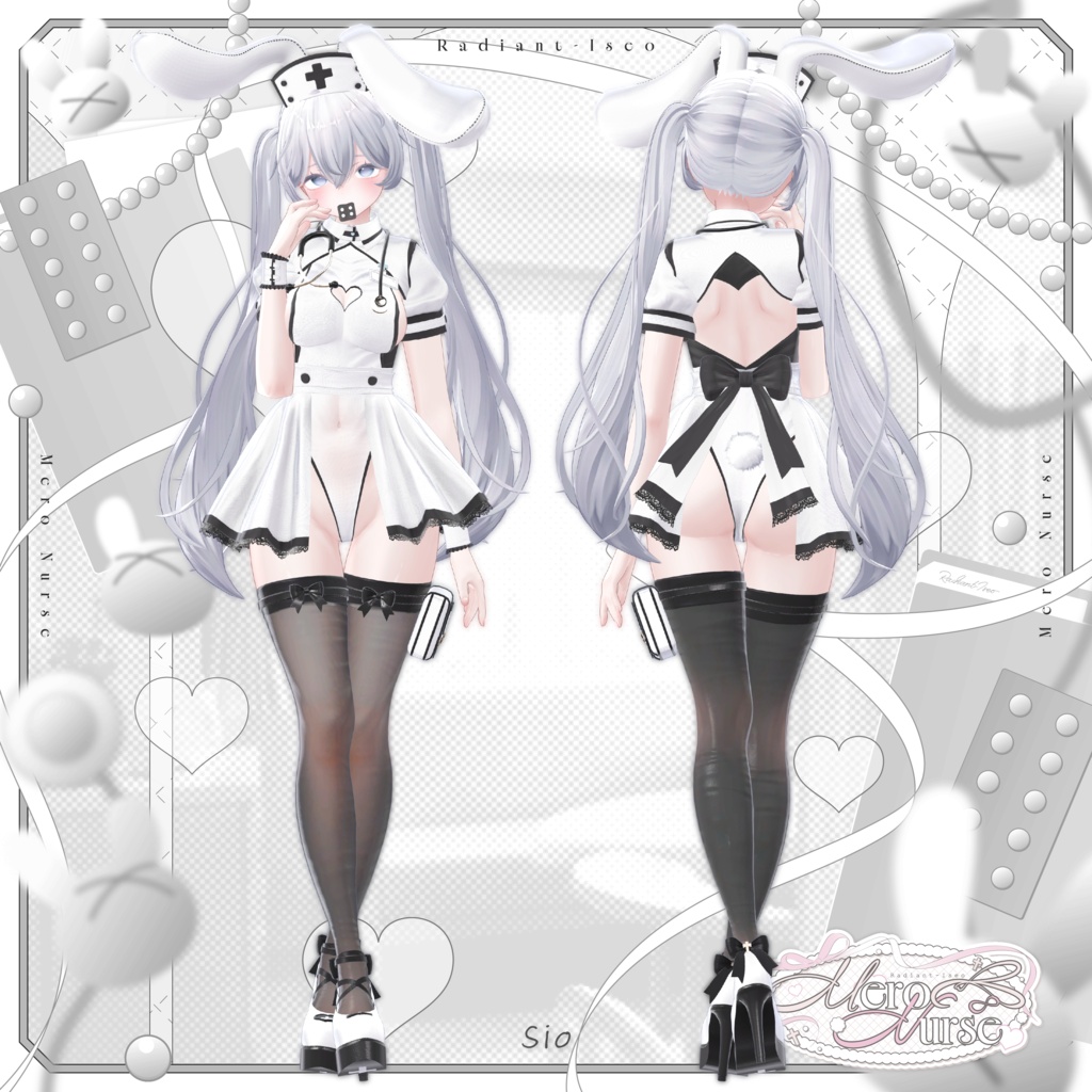 【🩺🩷メロナース🩷🩺】Mero nurse 16アバター対応Radiant-iseo