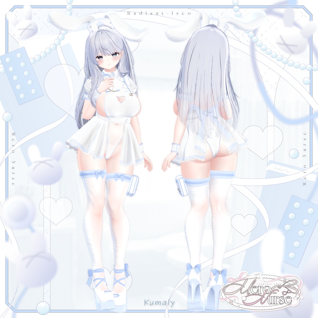 【🩺🩷メロナース🩷🩺】Mero nurse 16アバター対応Radiant-iseo