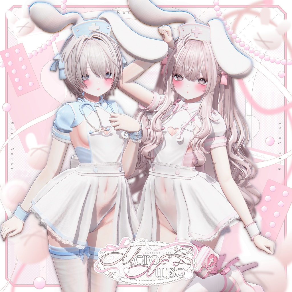 【🩺🩷メロナース🩷🩺】Mero nurse 16アバター対応Radiant-iseo
