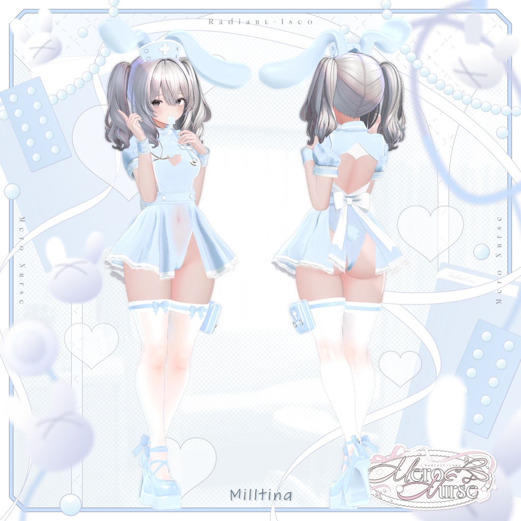 【🩺🩷メロナース🩷🩺】Mero nurse 16アバター対応Radiant-iseo