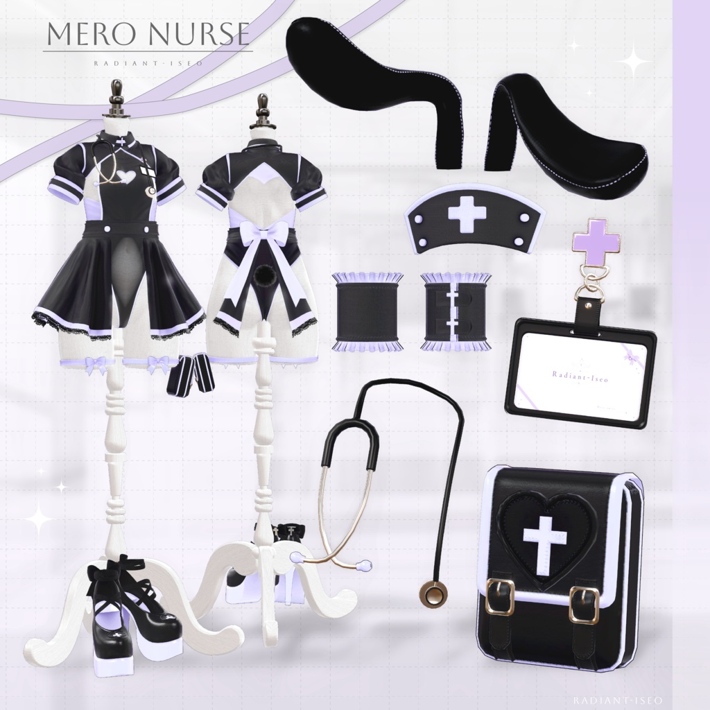 【🩺🩷メロナース🩷🩺】Mero nurse 16アバター対応Radiant-iseo