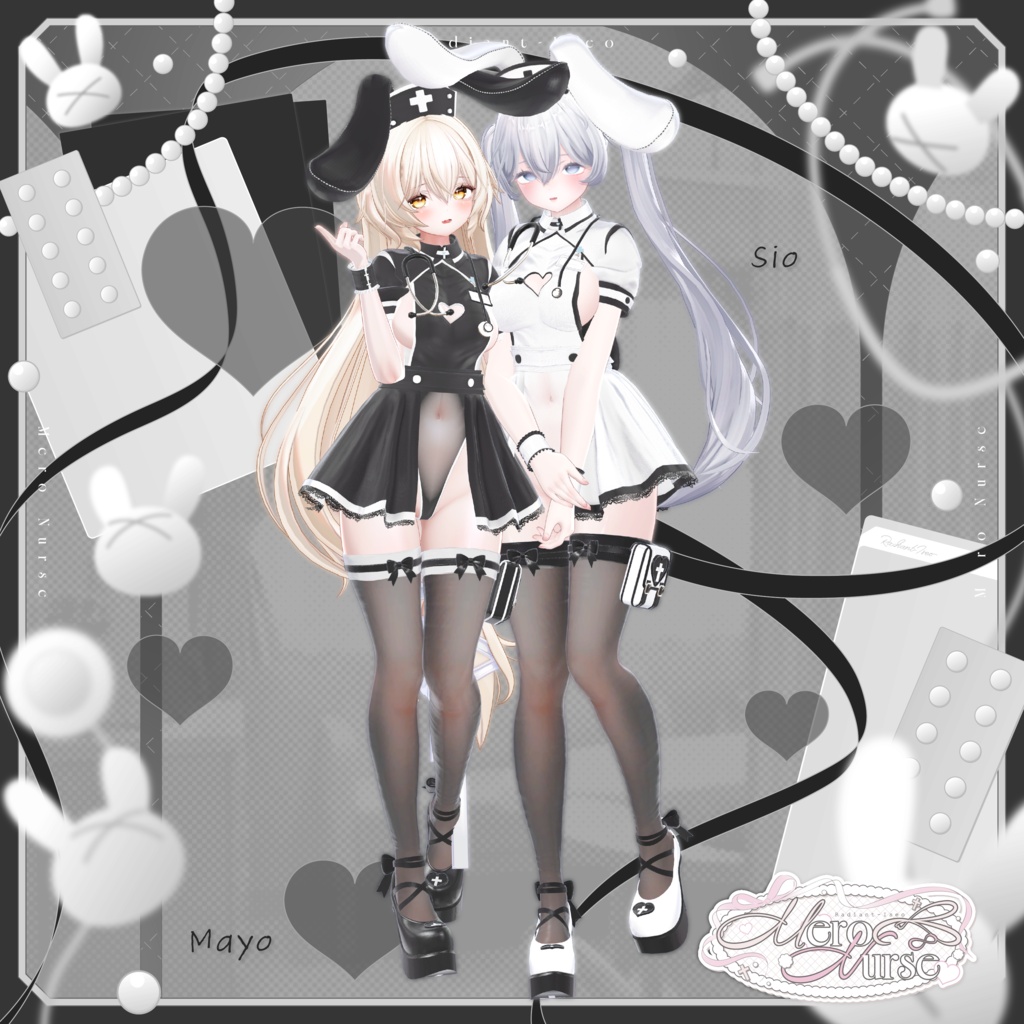 【🩺🩷メロナース🩷🩺】Mero nurse 16アバター対応Radiant-iseo