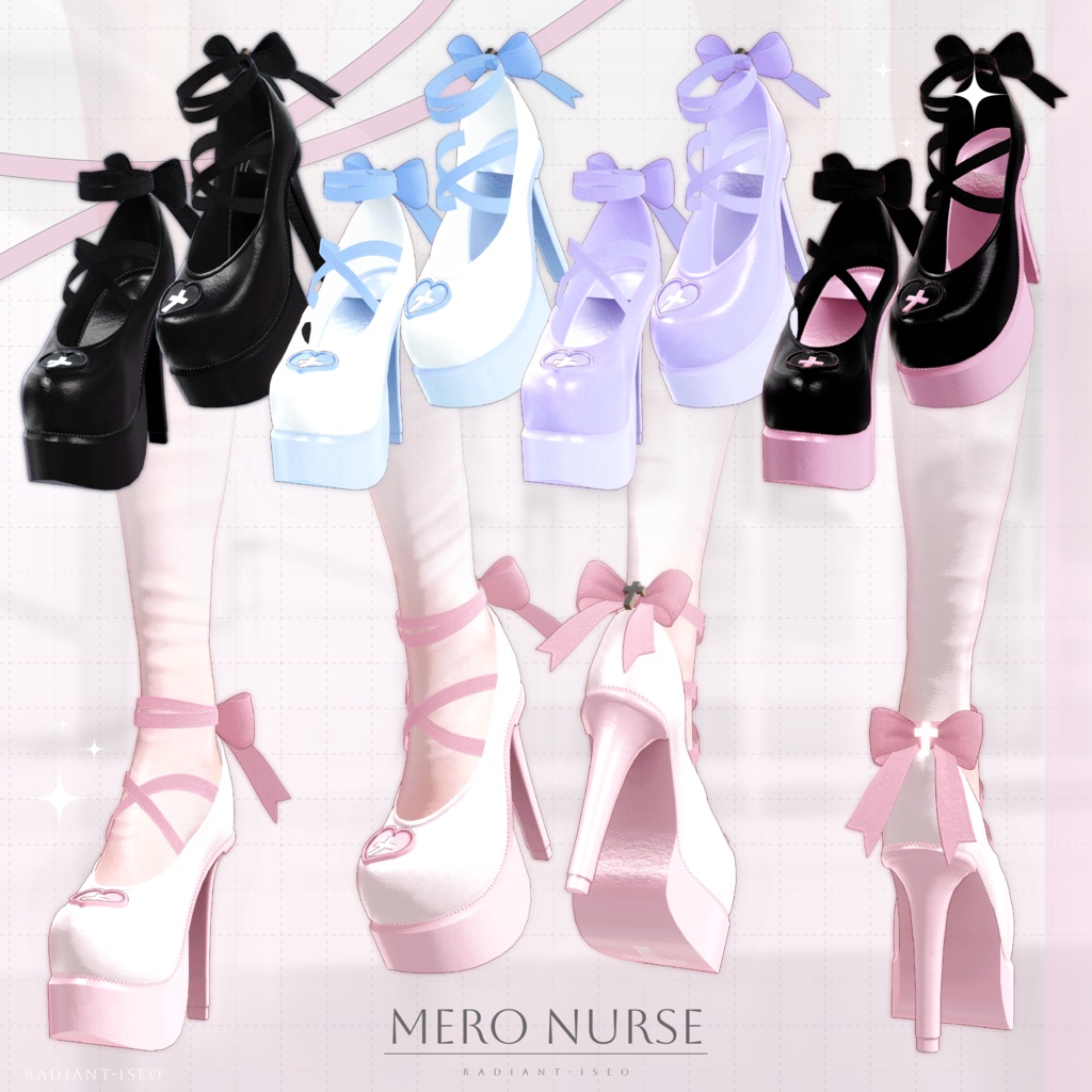 【🩺🩷メロナース🩷🩺】Mero nurse 16アバター対応Radiant-iseo
