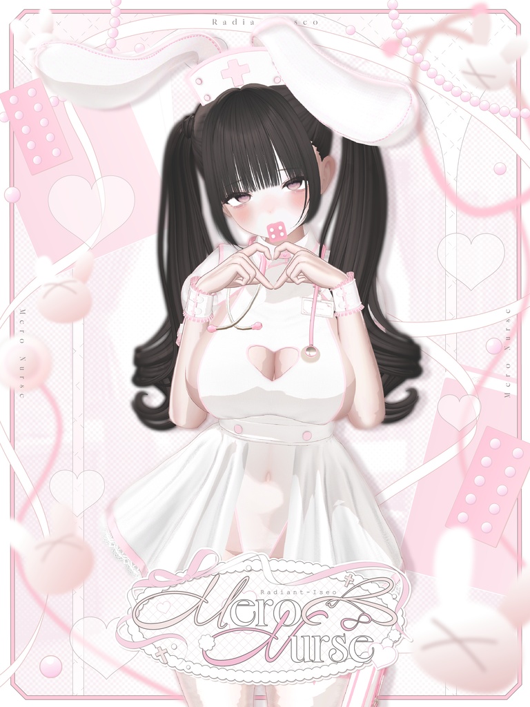 【🩺🩷メロナース🩷🩺】Mero nurse 16アバター対応Radiant-iseo