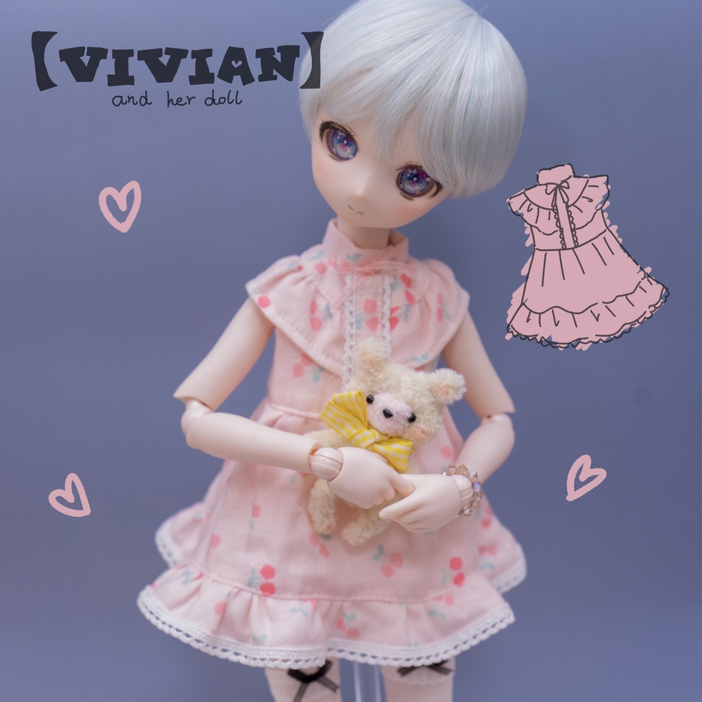 Vivian Mdd ワンピース S胸 Vivian And Her Doll Booth