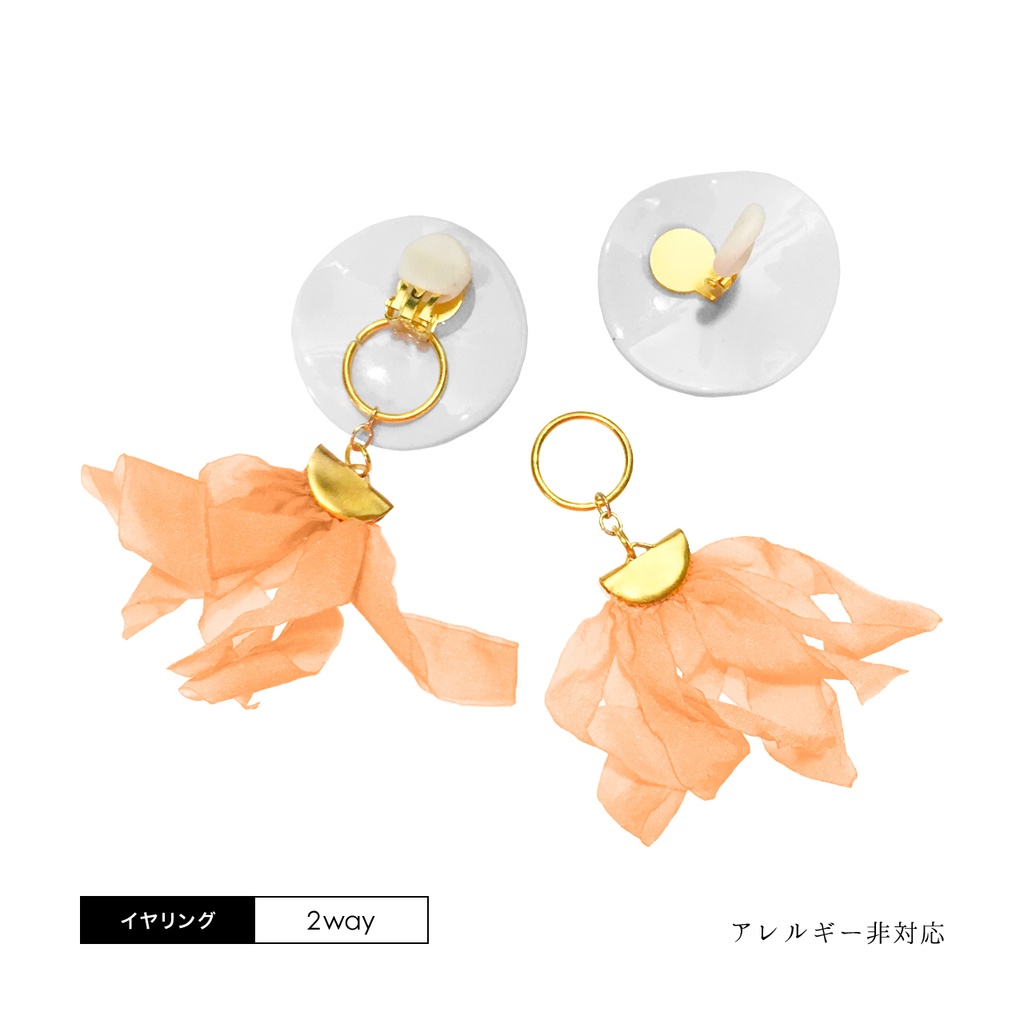 五虎退2wayピアス・イヤリング