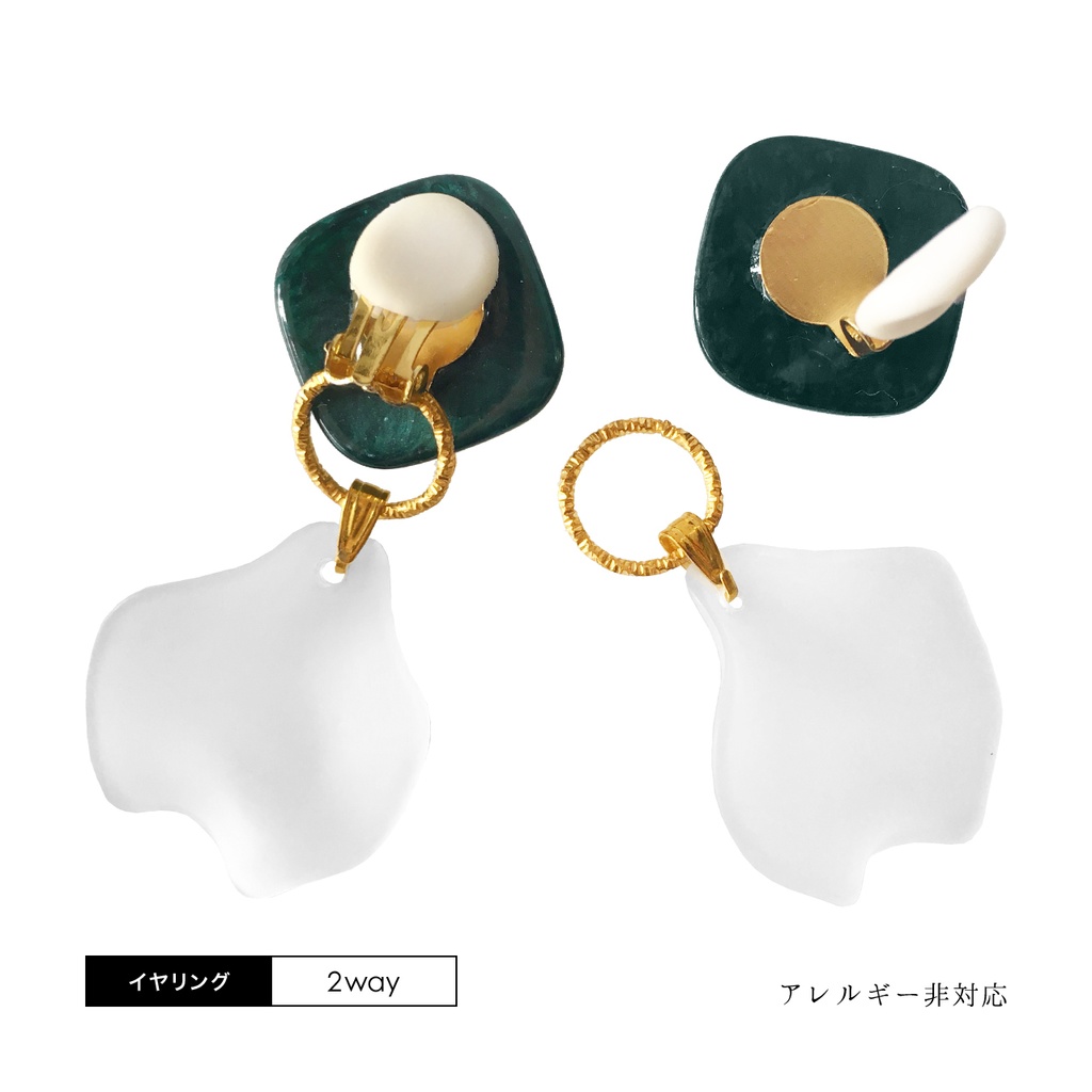 にっかり青江2wayピアス・イヤリング