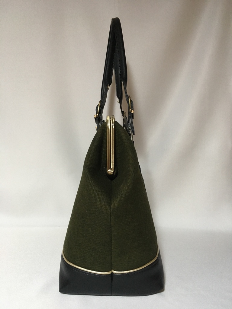 御手杵イメージがま口トートバッグ