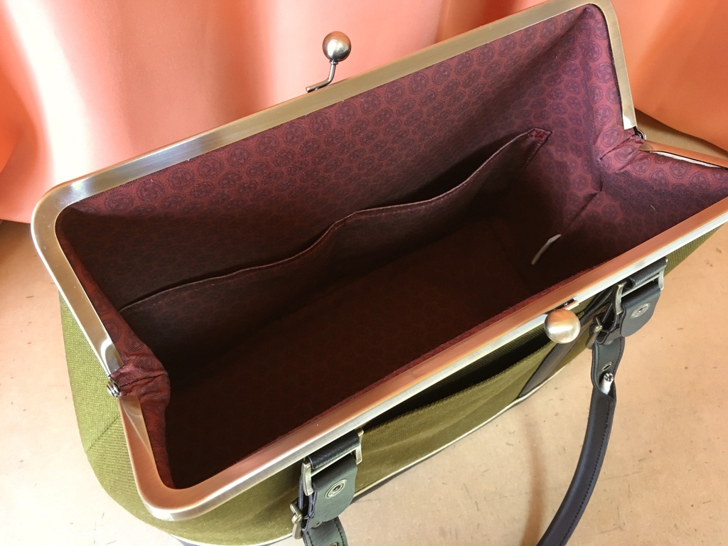 御手杵イメージがま口トートバッグ