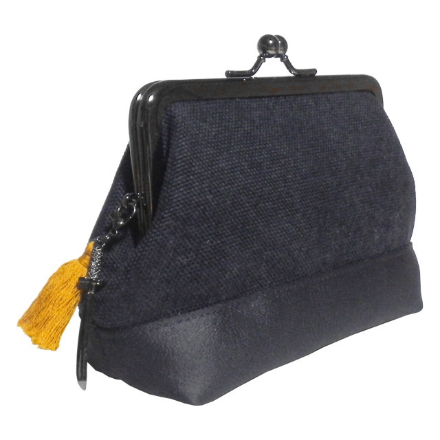 同田貫正国がま口ポーチ