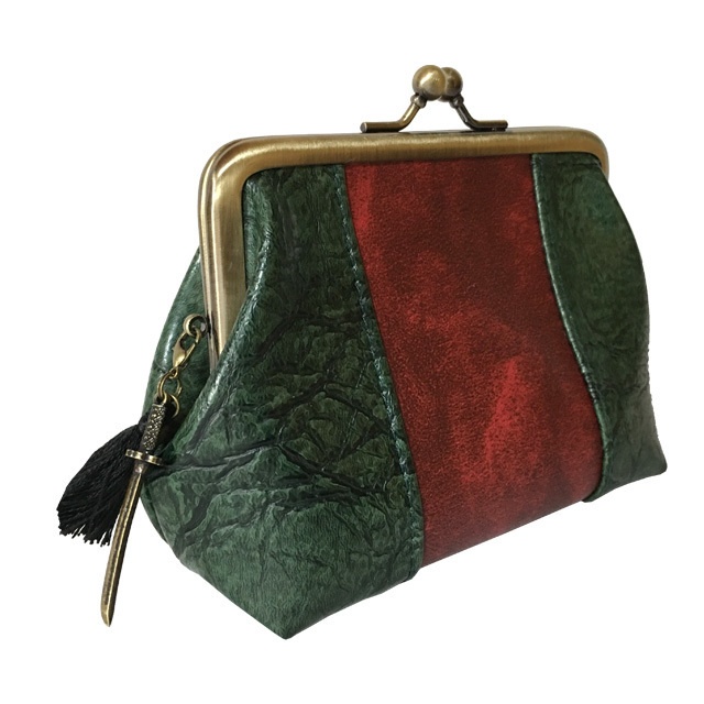 御手杵がま口ポーチ