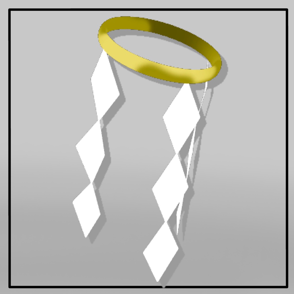 和風な腕輪【VRChat向け】