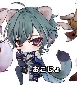 動物モチーフアクキー