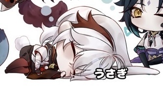 動物モチーフアクキー