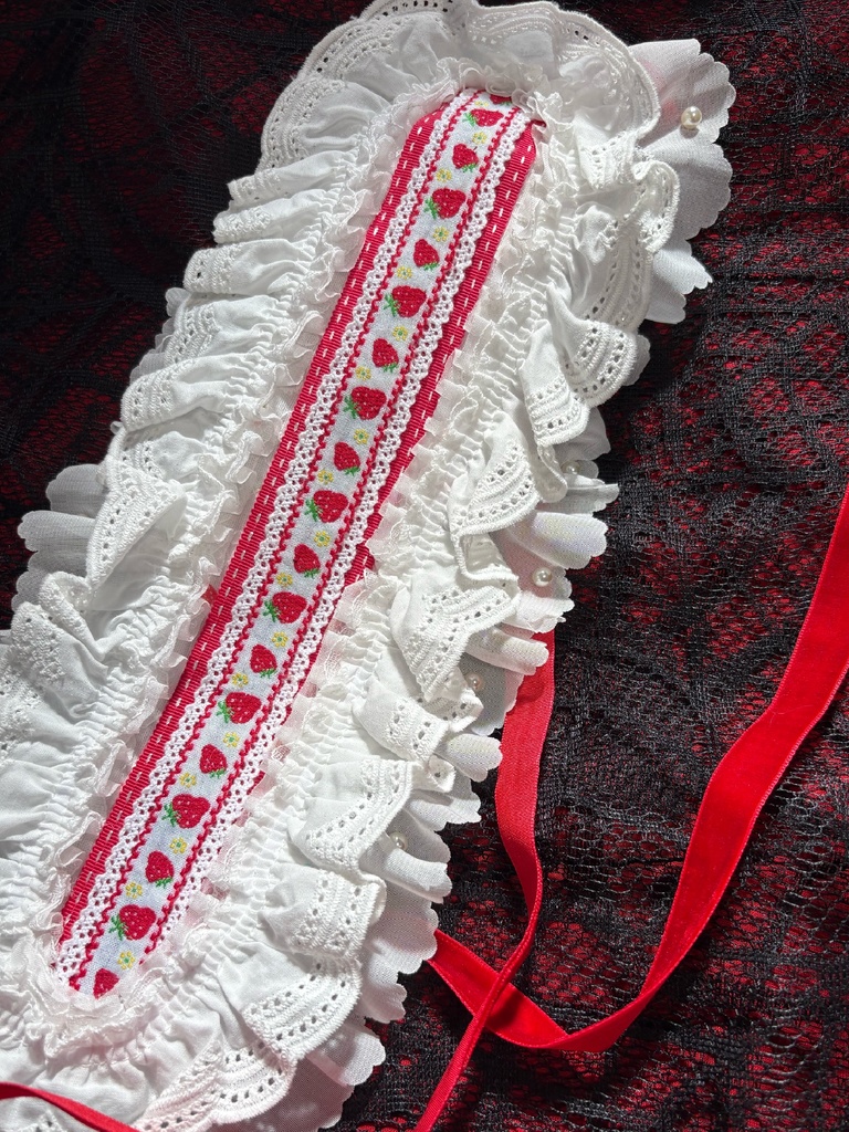 ヘッドドレス【いちご】