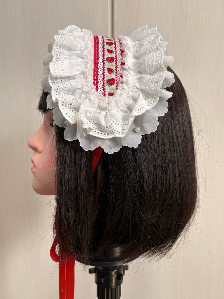 ヘッドドレス【いちご】