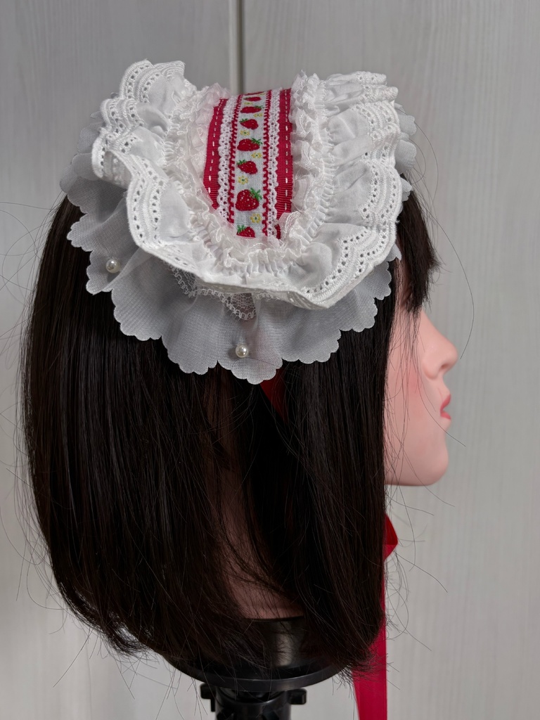ヘッドドレス【いちご】