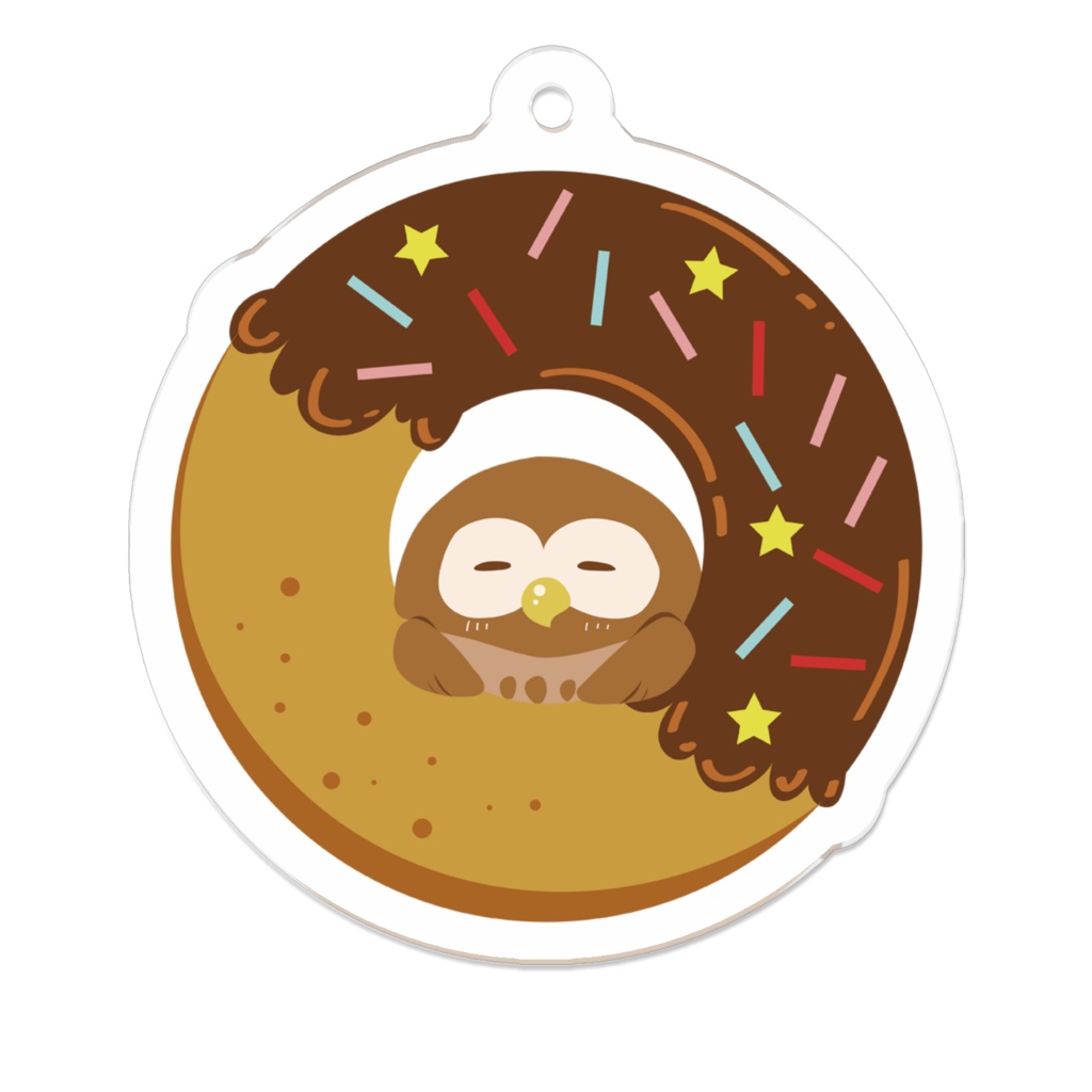 のんふく どーなつからひょっこり