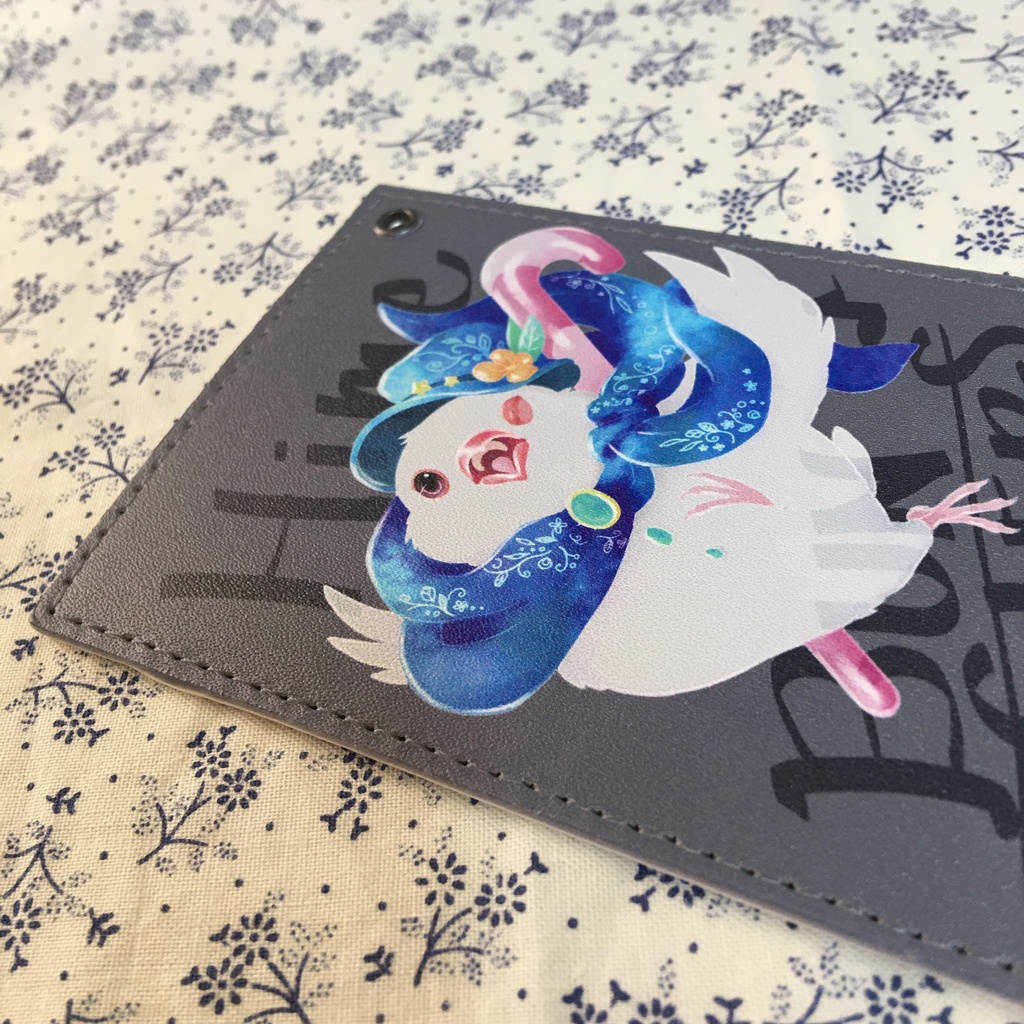 白文鳥ヒメ ブンスターズ パスケース