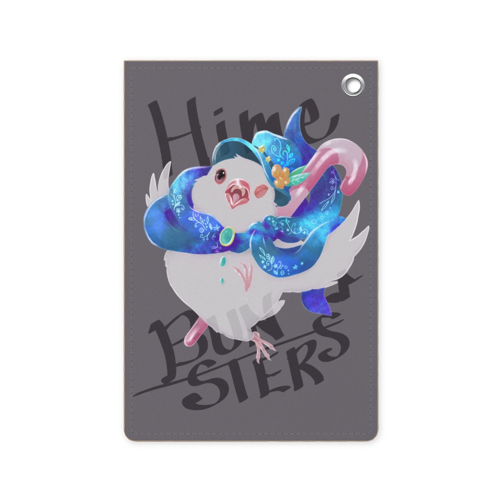 白文鳥ヒメ ブンスターズ パスケース