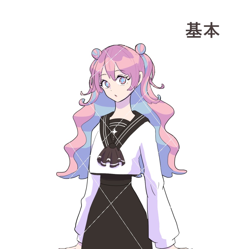 【お試しあり】立ち絵素材002|女の子