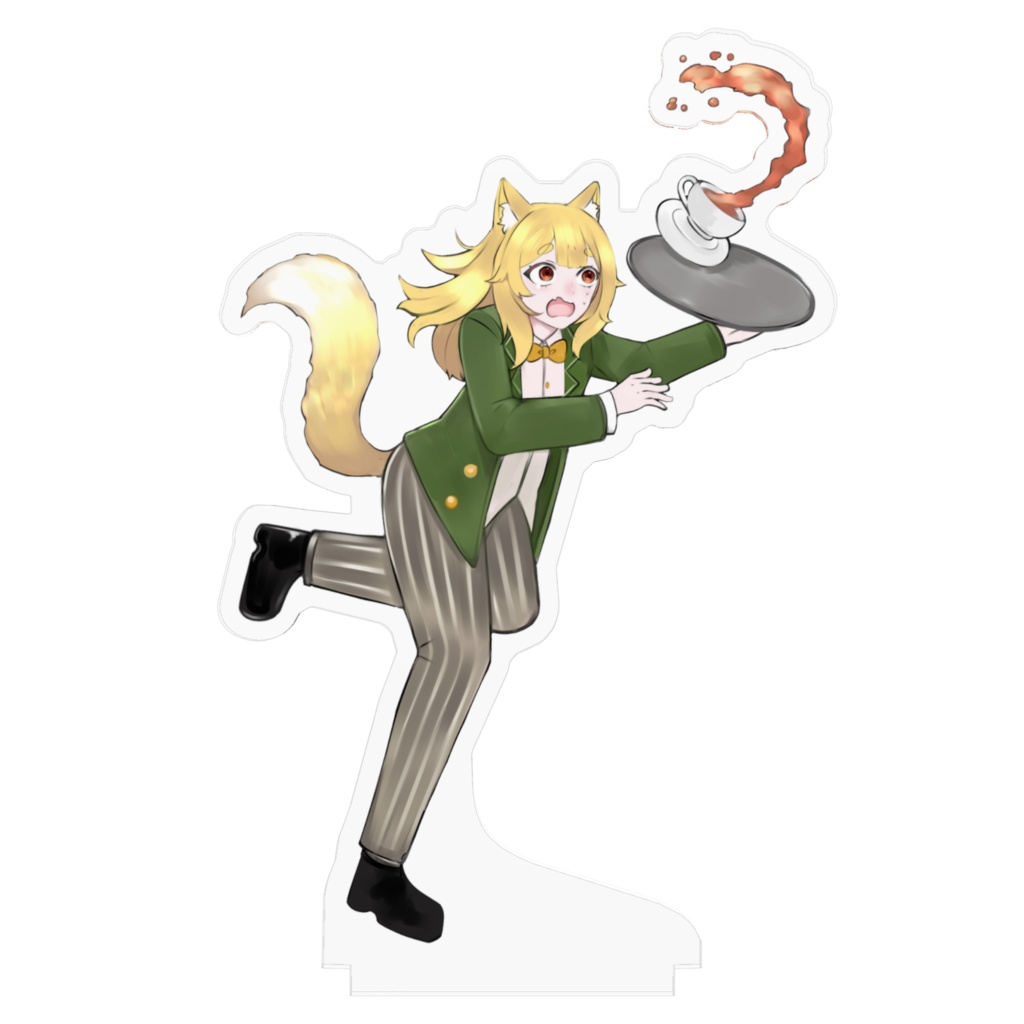 ちほう推しin富山オリジナルアクリルフィギュア『捨て犬コレット』