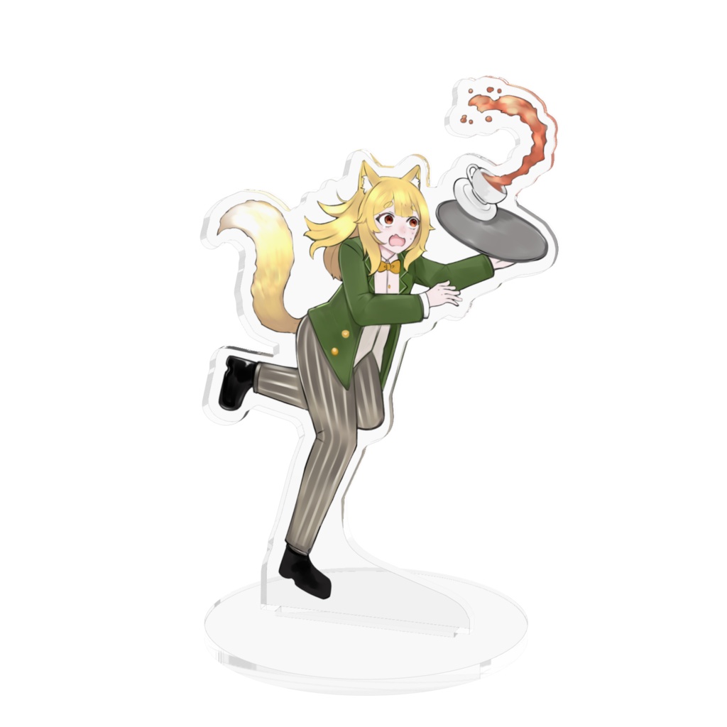 ちほう推しin富山オリジナルアクリルフィギュア『捨て犬コレット』