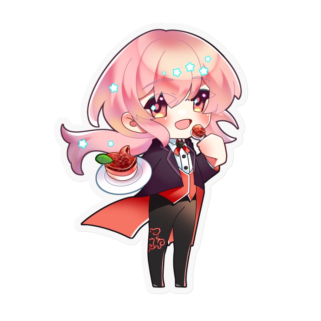 ちほう推しin富山オリジナルステッカー『ニョン』