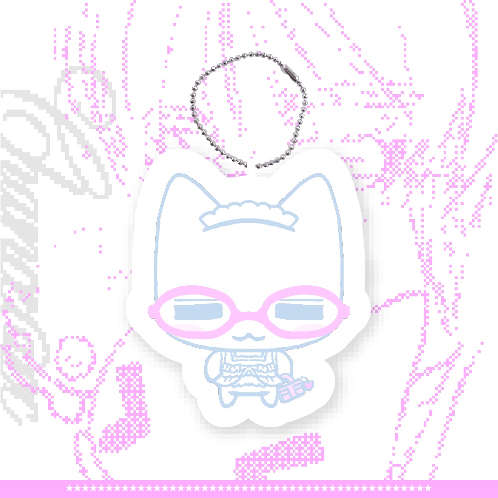 ねこさんクッションストラップ