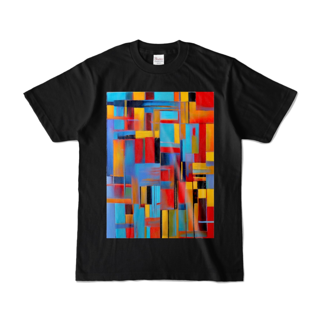 抽象画　Tシャツ