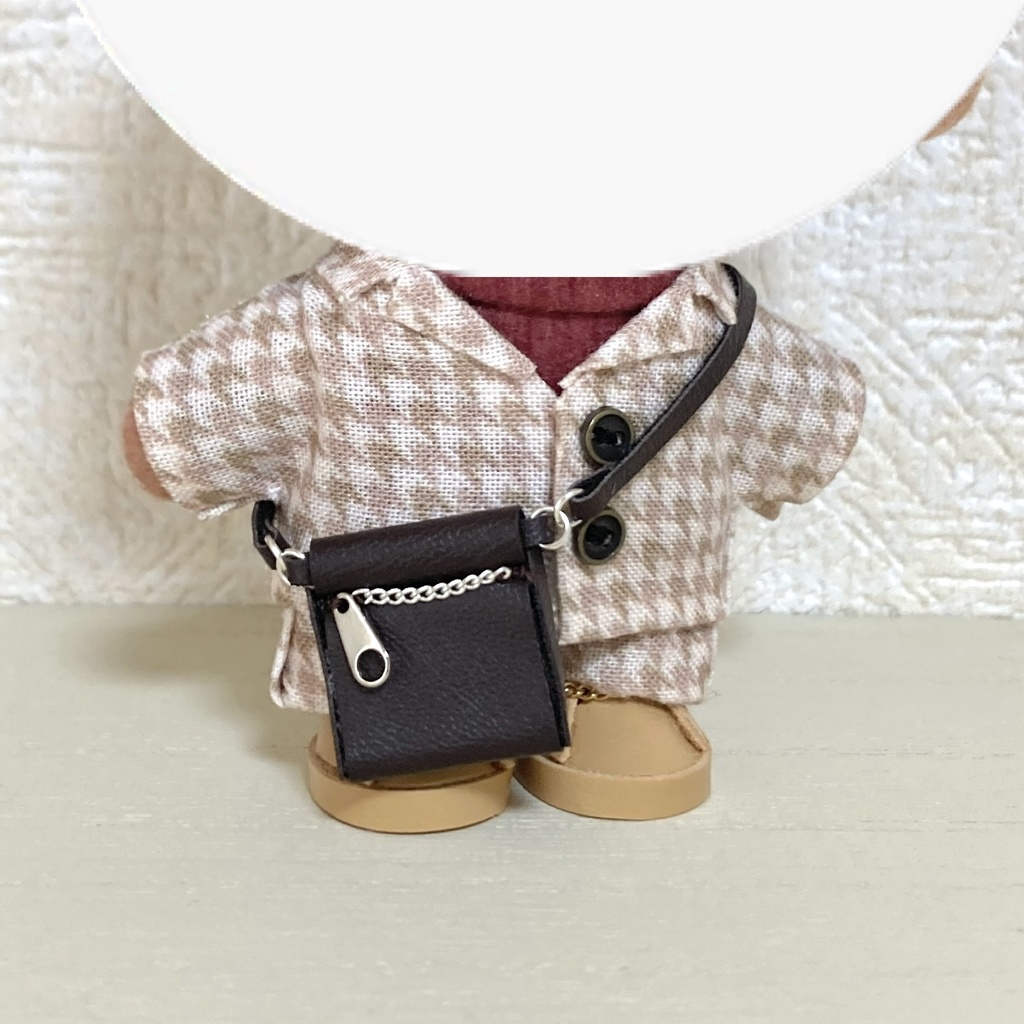 10〜12㎝ぬい用 シンプルサコッシュ