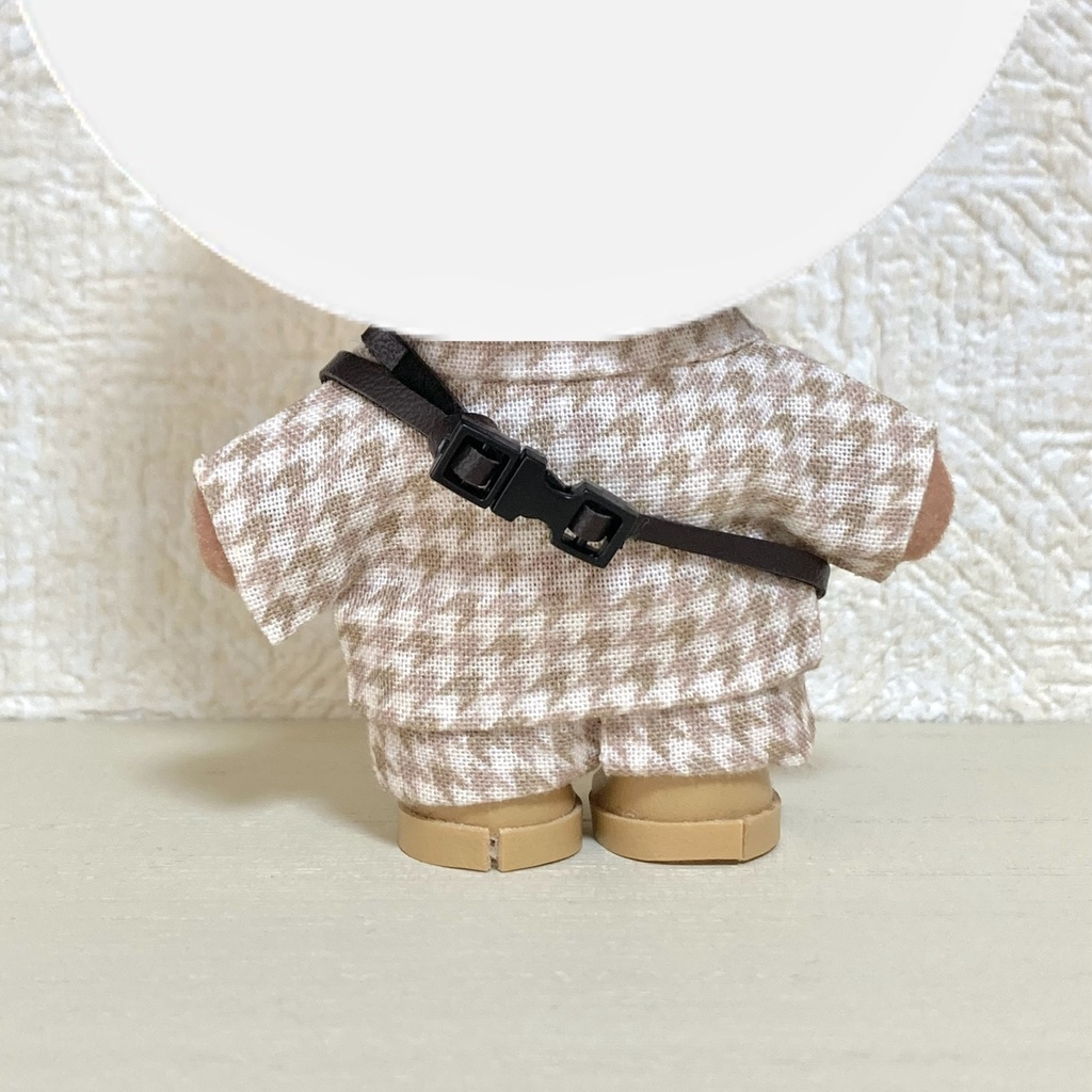 10〜12㎝ぬい用 シンプルサコッシュ