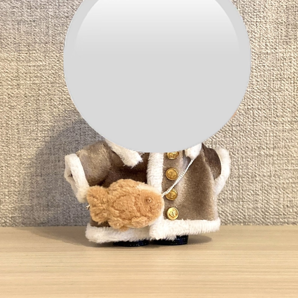 10〜15㎝ぬい用 たい焼きポシェット