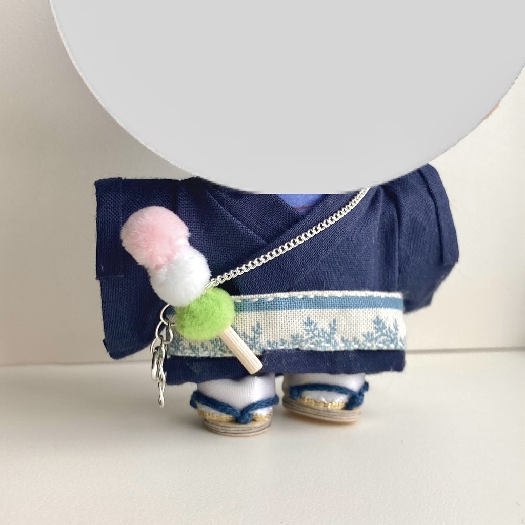 10〜12㎝ぬい用 お団子ポシェット