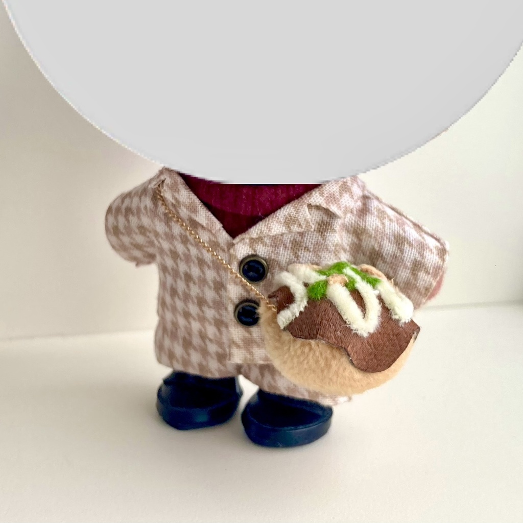 10〜15㎝ぬい用 たこ焼きポシェット