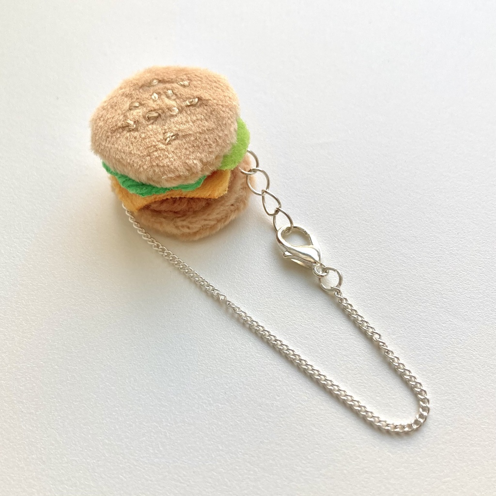 10〜15㎝ぬい用 ハンバーガーポシェット