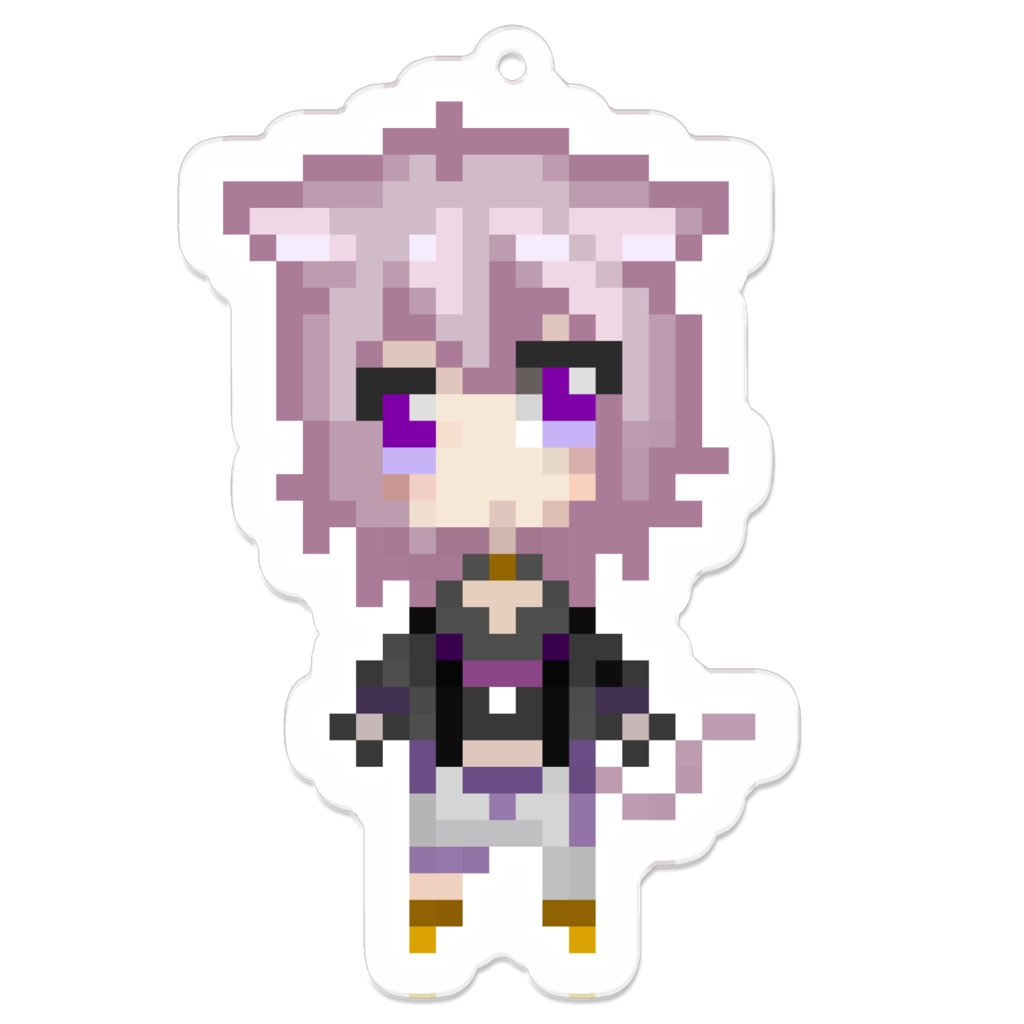 猫又おかゆ　アクリルキーホルダー