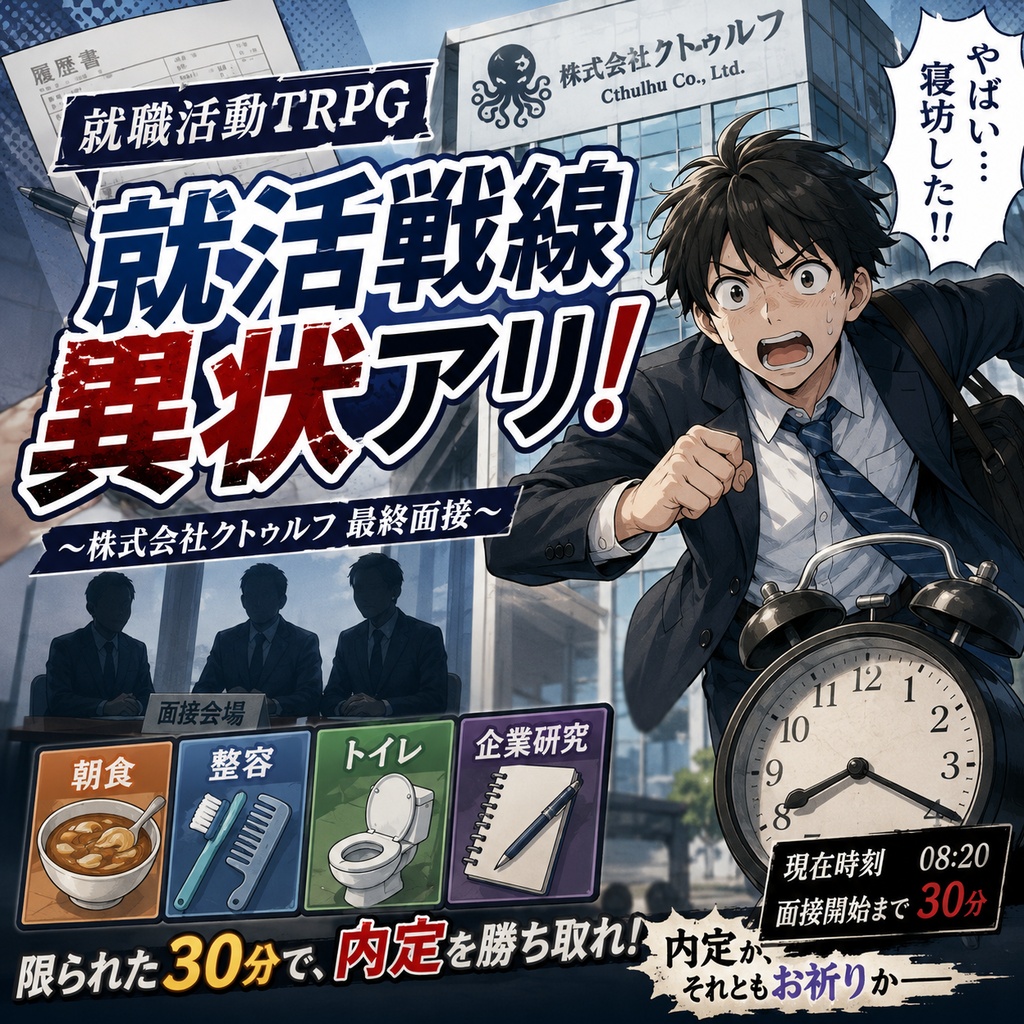 就職活動TRPG(TRPGシナリオ)