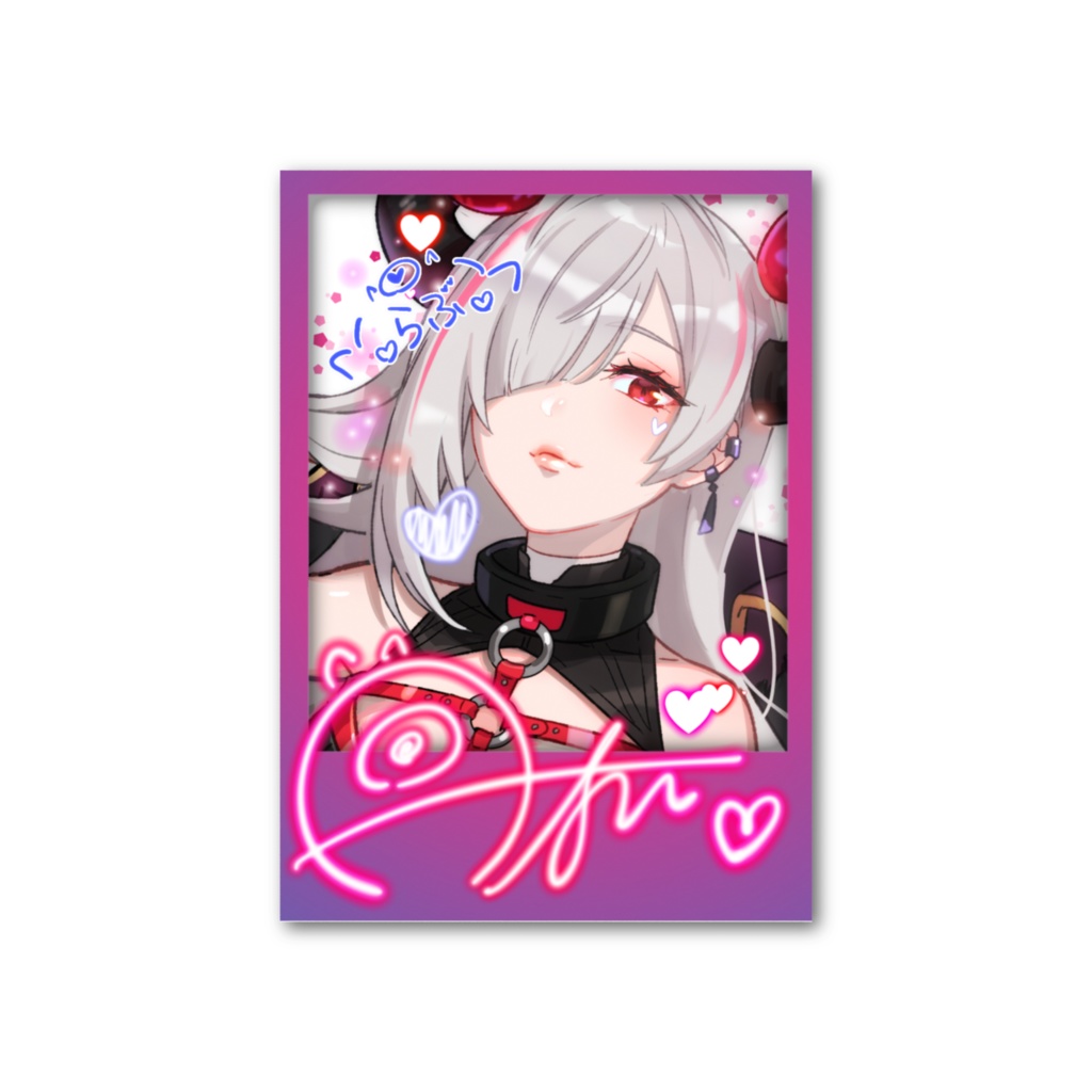 キービジュアルグッズ_黒穣あすフォト風カード