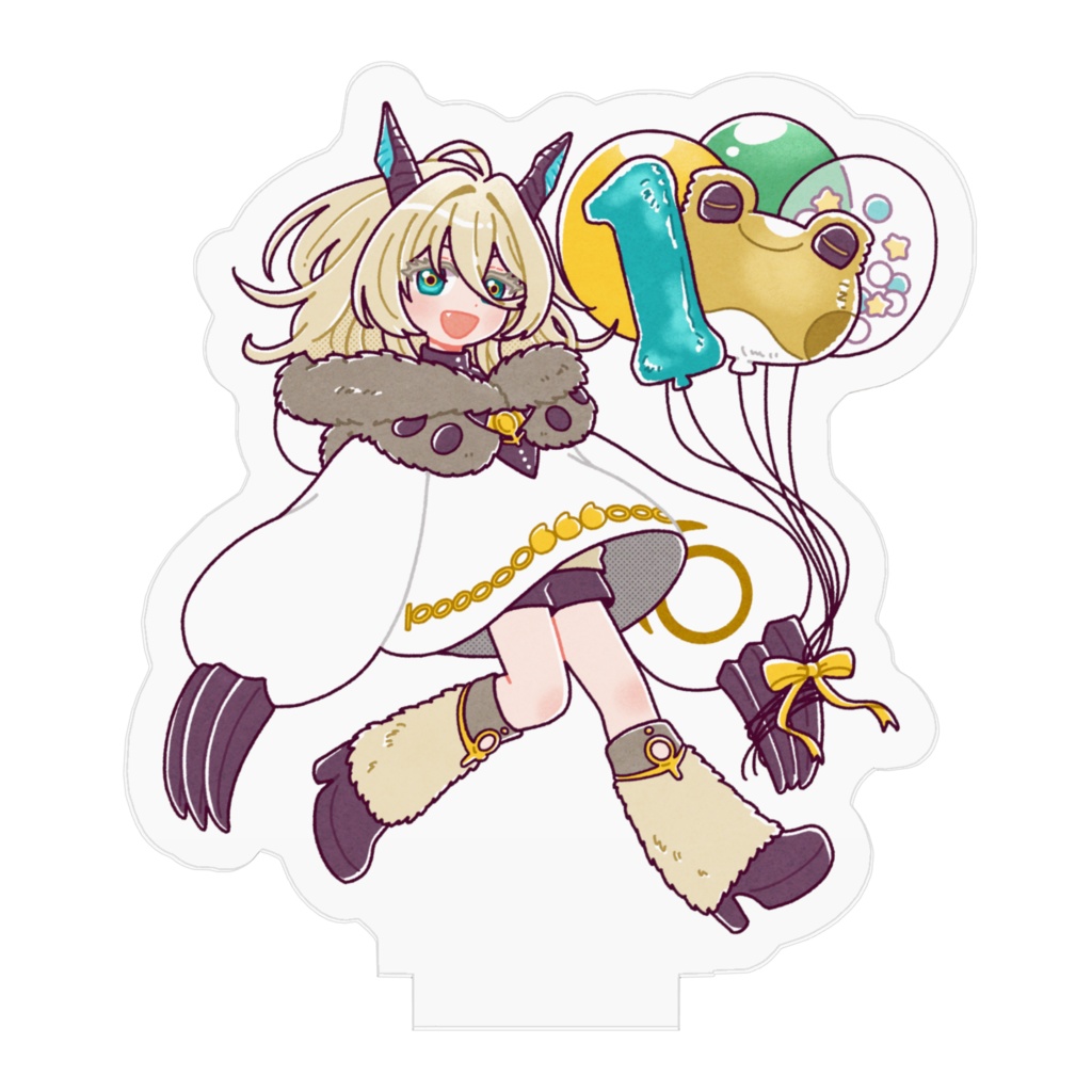 1周年記念アクリルスタンド_怠地るべる