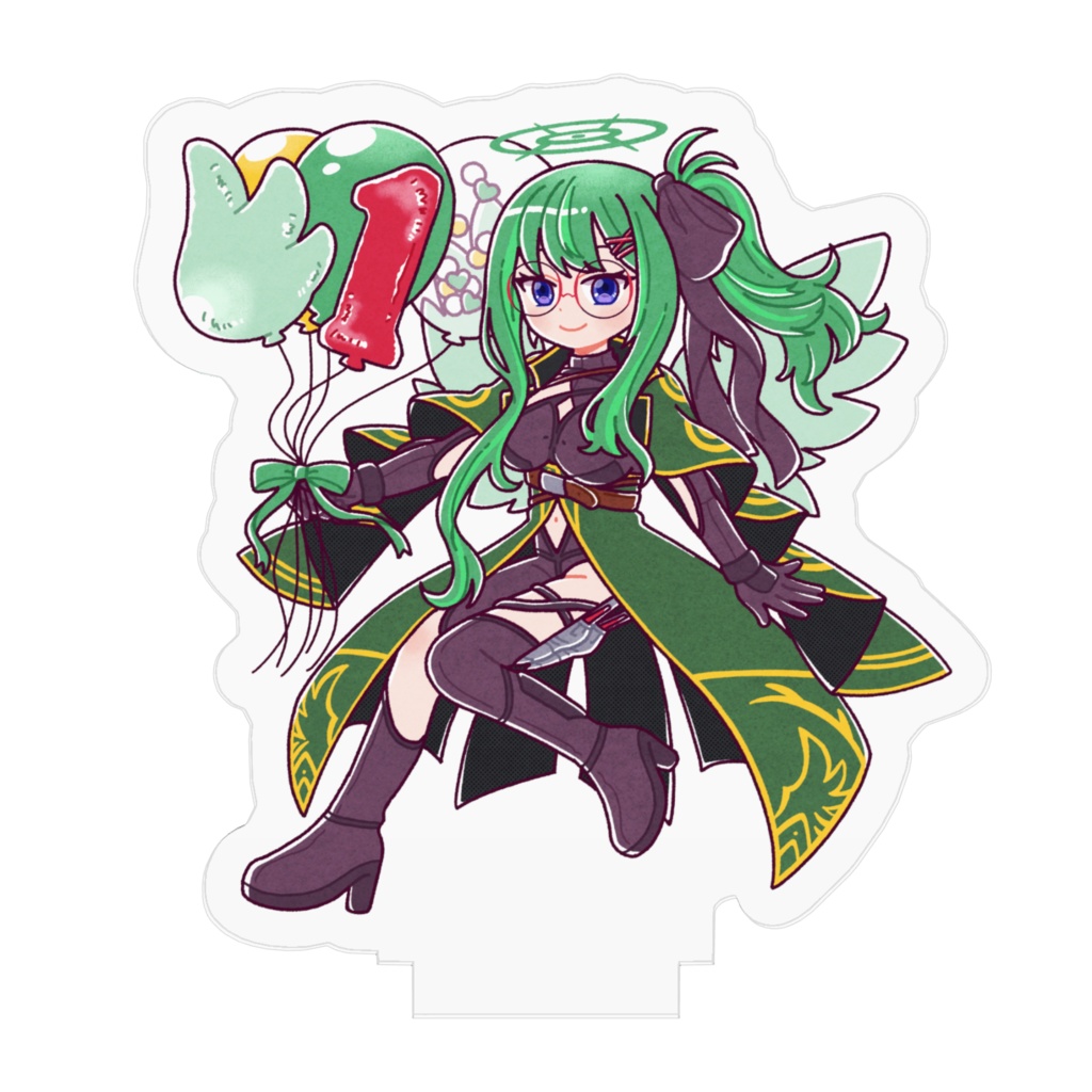 1周年記念アクリルスタンド_利巧いりや