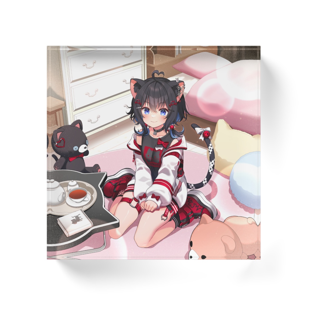 4周年記念アクリルブロック