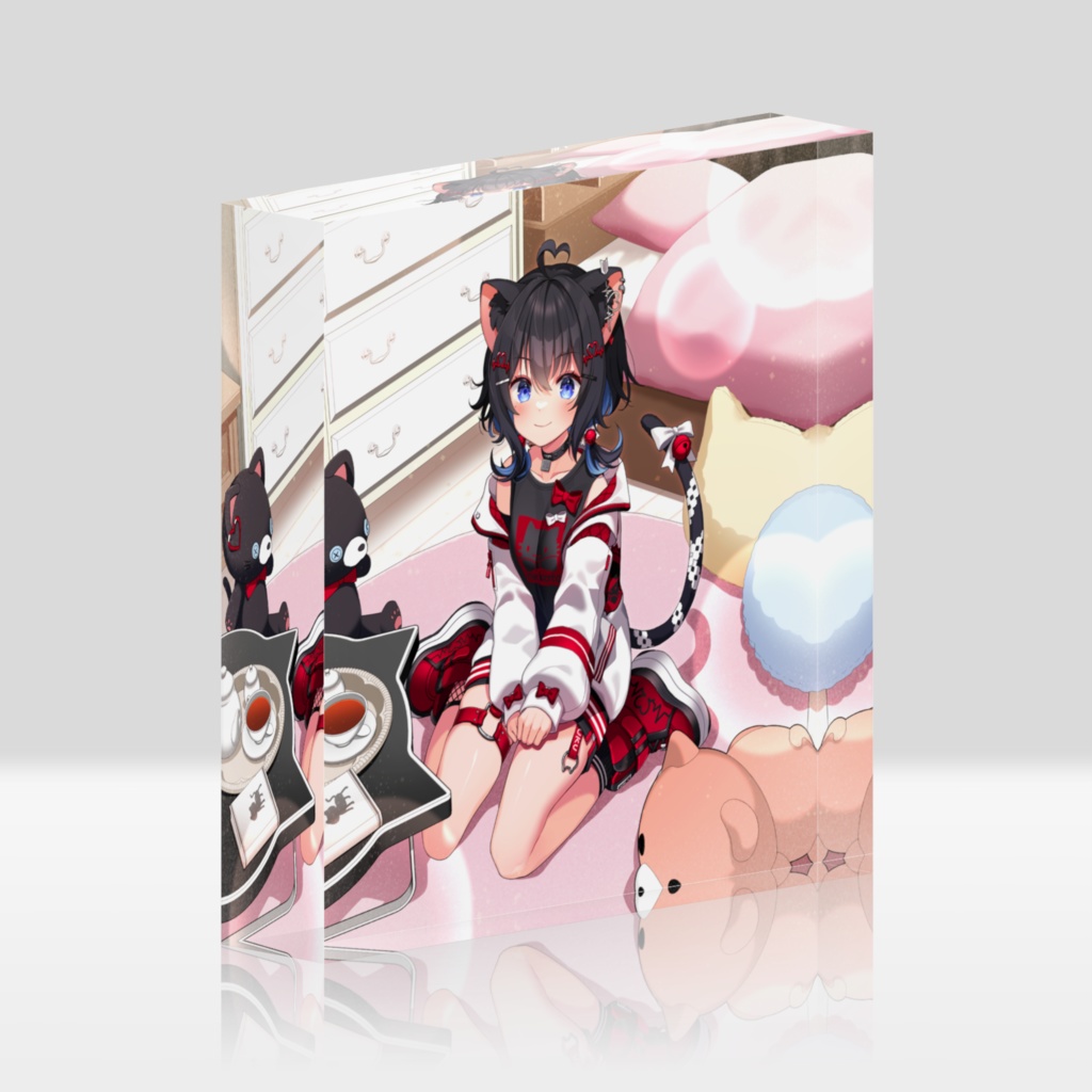 4周年記念アクリルブロック