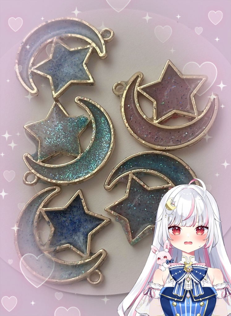 兎愛が初めて作ったレジン～まさか失敗した物が欲しいとは…～