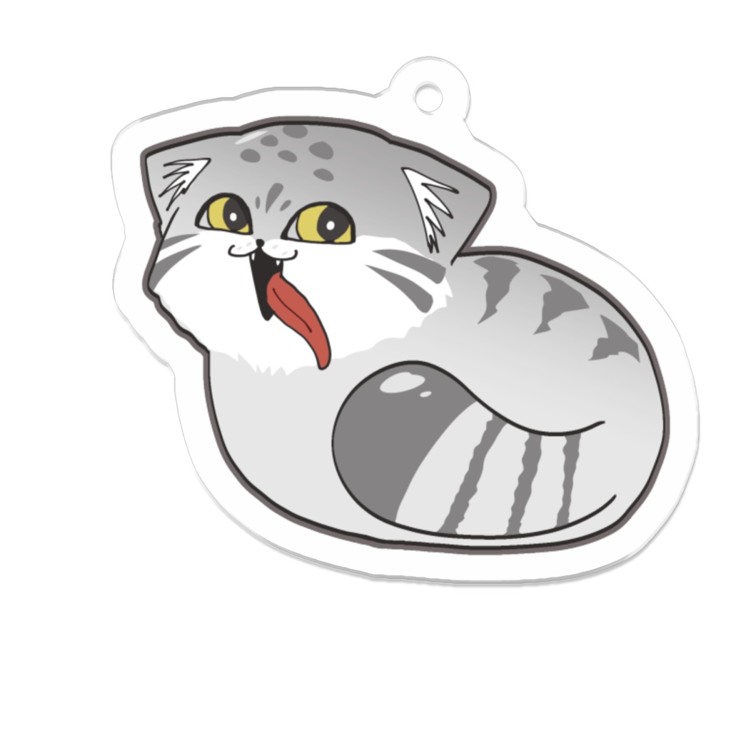 ハチワレマヌルのアクキーその2