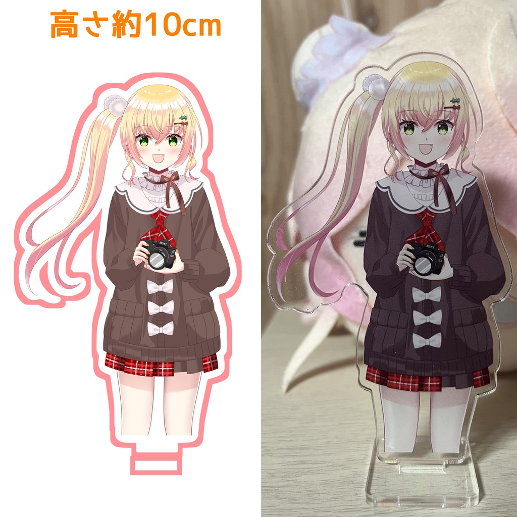 【非公式】桃鈴ねね　私服衣装　アクリルスタンド